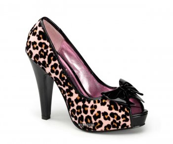 Pin Up Couture Betty Pink Leopard