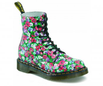 Dr. Martens 8 Loch 1460 Pascal Wildpoppy Black 13512004