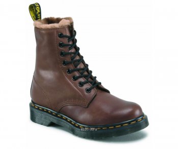 Dr. Martens 8 Loch 1460 Serena Dark Brown Mirage 13934201