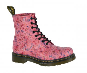 Dr. Martens 8 Loch 1460 Acid Pink Little Flowers 11821653