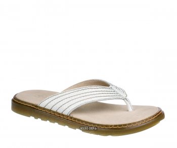 Dr. Martens Breeze Della Toe Post White