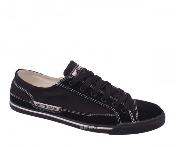 Macbeth Matthew Suede/Canvas black/black