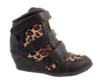 Wedge Sneaker Leopard