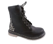 Lace Boots 7 Eye Studded 39