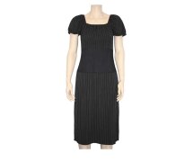 Too Fast Wench Dress - Pinstripe