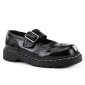 T.U.K. Mary Jane T1002 Anarchic Brogue Schwarz