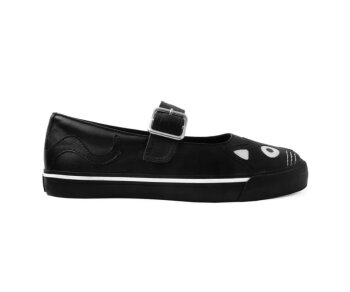 T.U.K. Mary Jane A9217L VLK MJ Kätzchen  Sneaker Schwarz 39