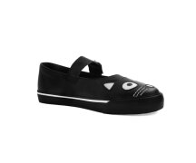 T.U.K. Mary Jane A9217L VLK MJ Kätzchen  Sneaker Schwarz 39