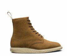 Dr. Martens 8 Eye Whiton Biscuit Hi Suede WP Rita Synthetic Suede Eur 43 (UK9)