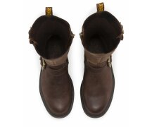 Dr. Martens high boots Robin Dark Brown  Burnished Wyoming