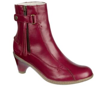 Dr. Martens Jenna Ankle-Boot Red Palatino