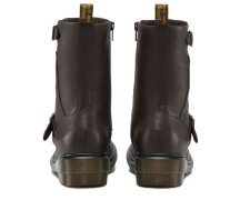 Dr. Martens high boots Karin Rich Brown Broadway