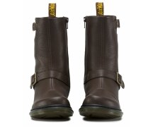 Dr. Martens high boots Karin Rich Brown Broadway