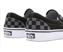 Vans Classic Slip-On Black Pewter Checkerboard