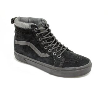 Vans Sk8-Hi MTE Black Mono Suede+Camo