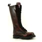 NPS Shoes LTD Premium Ranger Made in England Burgundy Rub Off  20 Eye Steelcap Boot EUR 42 (UK8)