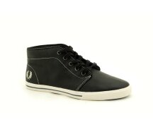 Fred Perry Fletcher Black Leather