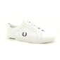 Fred Perry White Earl Leather