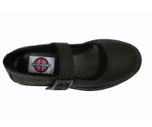 Nevermind Mary Janes Black Greasy  40