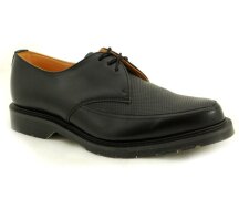 Solovair NPS Shoes Made in England 3 Eye Black Pointed...
