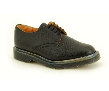Solovair NPS Shoes Made in England 4 Eye Black Grain Shoe EUR 47 (UK12)