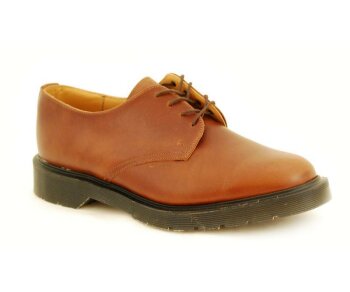 Solovair NPS Shoes Made in England 4 Eye Tan Shoe EUR 42,5 (UK8,5)