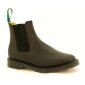 Solovair NPS Shoes Made in England Black Greasy Chelsea Boot