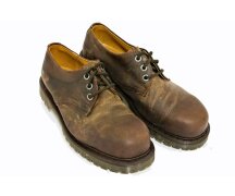 Solovair NPS Shoes Made in England 3 Eye Gaucho Stahlkappe Shoe Ben