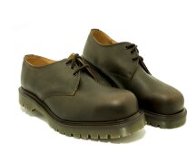 Solovair NPS Shoes Made in England 3 Eye Gaucho Stahlkappe Shoe Ben