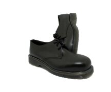 Solovair NPS Shoes Made in England 3 Loch Black Stahlkappe Shoe EUR 39 (UK6)