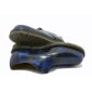 Solovair NPS Shoes Made in England 3 Eye Navy Rub Off Stahlkappe Shoe