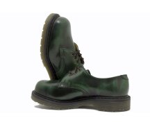 Solovair NPS Shoes Made in England 3 Eye Green R.O. Stahlkappe EUR 37 (UK4)