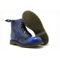 Solovair NPS Shoes Made in England 8 Eye Navy Rub Off Stahlkappe Boot EUR 41 (UK7)