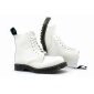 Solovair NPS Shoes Made in England 8 Eye White Stahlkappe Boot Ben EUR 42 (UK8)
