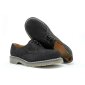 Solovair NPS Shoes Made in England 3 Loch Schwarz Wildleder Stahlkappe Shoe EUR 48 (UK13)