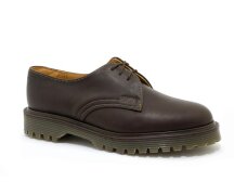 Solovair NPS Shoes Made in England 3 Loch Dark Tan Ben Shoe