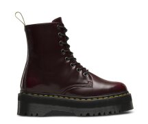 Dr. Martens 8 Eye Jadon Vegan 2 Cherry Red Cambridge Brush