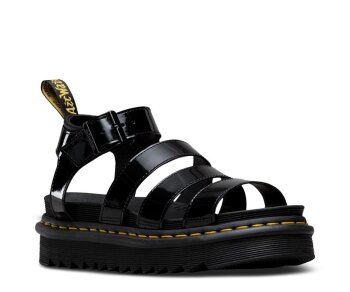 Dr. Martens Sandalen Blaire Black Patent Lamper 24192001