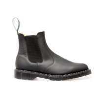 Solovair NPS Shoes Made in England Black Greasy Dealer Chelsea Boot