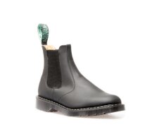 Solovair NPS Shoes Made in England Black Greasy Dealer Chelsea Boot EUR 45,5 (UK10,5)