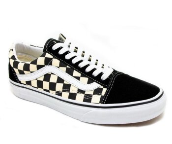 Vans Old Skool Primary Black White Checkerboard