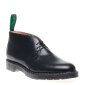 Solovair NPS Shoes Made in England 3 Eye Chukka Black Hi-Shine Shoe EUR 42,5 (UK8,5)