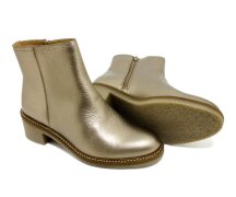 Kickers Ankel Boot Oxymora Silber / Argent  Grained Metall