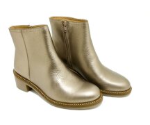 Kickers Ankel Boot Oxymora Silber / Argent  Grained Metall EUR 38