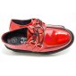 T.U.K. Creeper V8903 Rot Iridescent Patent Viva Mondo Creeper