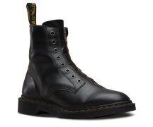 Dr. Martens 8 Loch 1460 Laceless Black Vintage Smooth