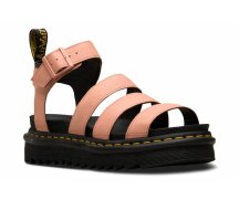 Dr. Martens Sandalen Blaire Salmon Pink+ Black Pisa