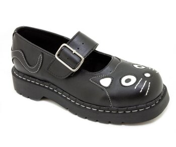 T.U.K. Mary Jane AnarchicT2260 MJ Kätzchen Vegan TUK Skin