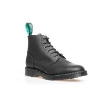 Solovair NPS Shoes Made in England 6 Loch Black Greasy...