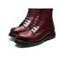 Solovair NPS Shoes Made in England 8 Loch Oxblood Hi-Shine Derby Boot EUR 42,5 (UK8,5)